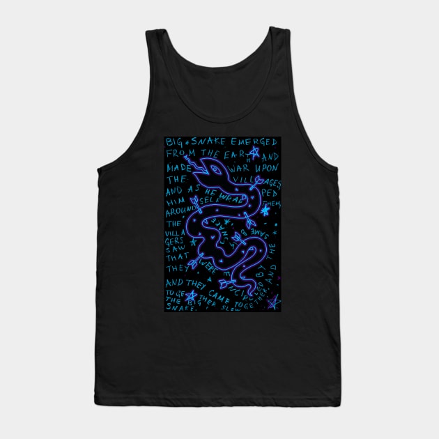 Night In The Woods Big Snake Tank Top by katmargoli